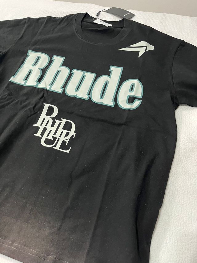 rhude t-shirt "RHUDE" - nuova con cartellini
