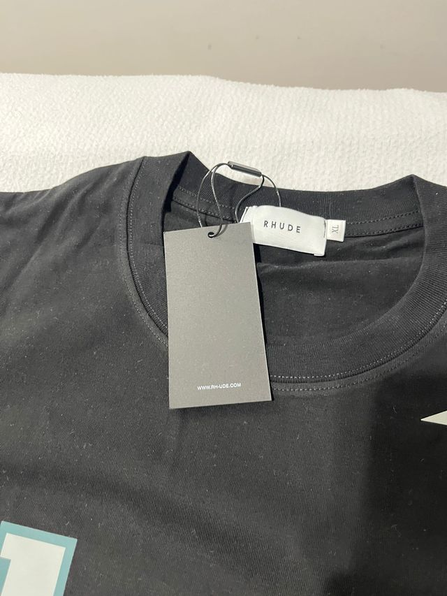 rhude t-shirt "RHUDE" - nuova con cartellini