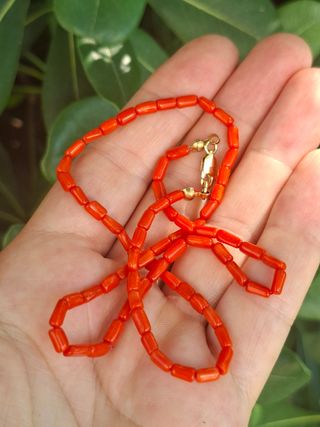 Collana Corallo Rosso autentico
