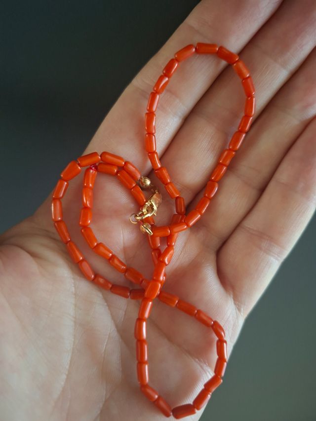 Collana Corallo Rosso autentico