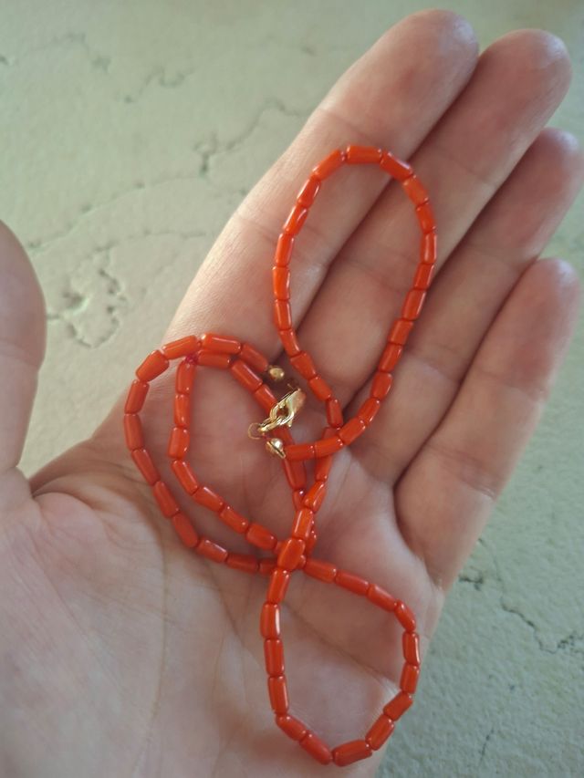 Collana Corallo Rosso autentico