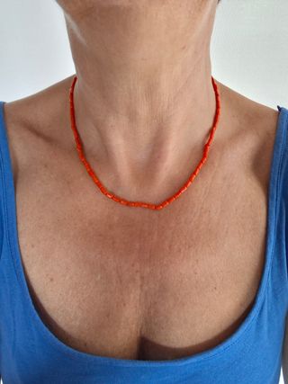 Collana Corallo Rosso autentico