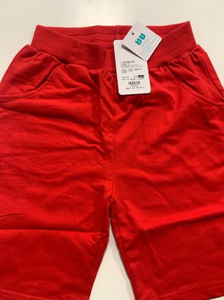 Pantalones cortos niño azul