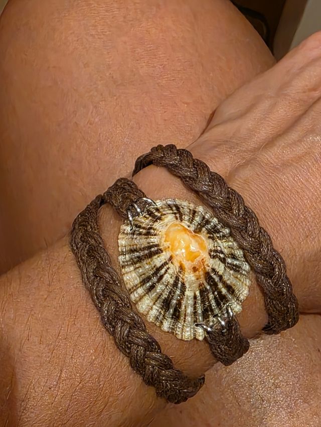 Pulsera de lapa natural de Cantabria