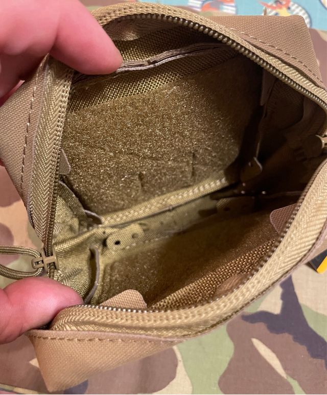 Bolsa pouch táctica EDC Coyote