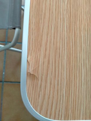 Mesa camping plegable + 4 sillas