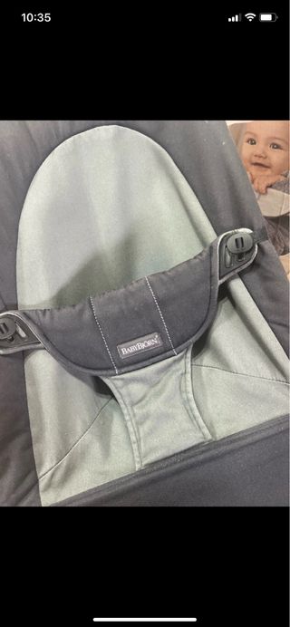 Hamaca Bebé Balance Soft - Gris Oscuro