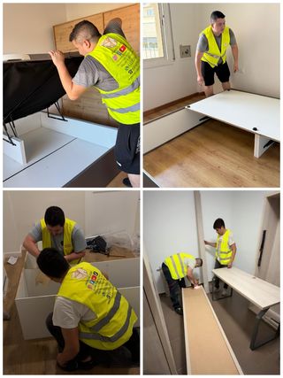 Caja de plastico para mudanza el Vallés Oriental