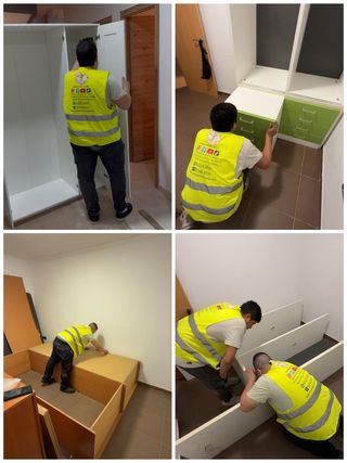 Caja de plastico para mudanza el Vallés Oriental