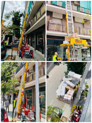 Caja de plastico para mudanza el Vallés Oriental