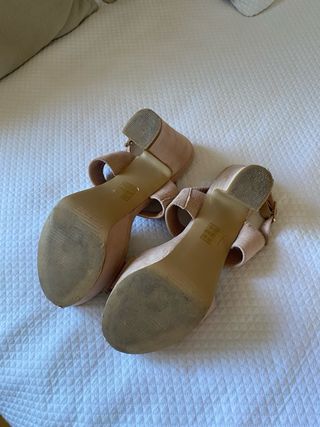 Sandalias MARYPAZ rosa beige talla 36