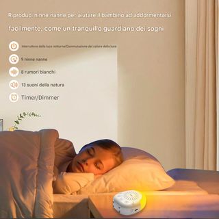 Mini suoni naturali rumore bianco luce  RGB Nuovo