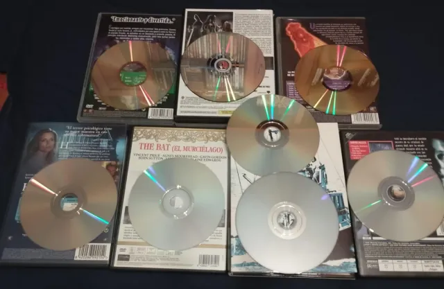 PELÍCULAS DE TERROR: LOTE 3 con 13 DVDs