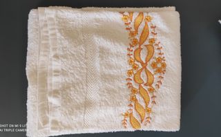 Telo Spugna Bianco 75x130cm