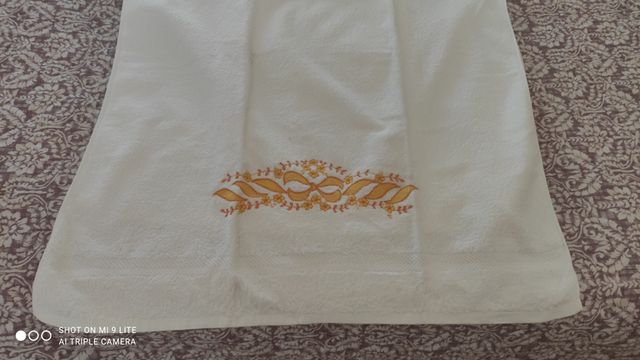 Telo Spugna Bianco 75x130cm