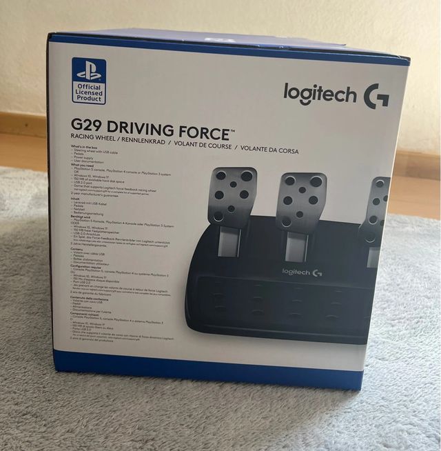 Logitech G29 Driving Force: Volante+Pedales