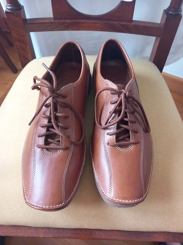 Zapatos Clark Piel Marrón