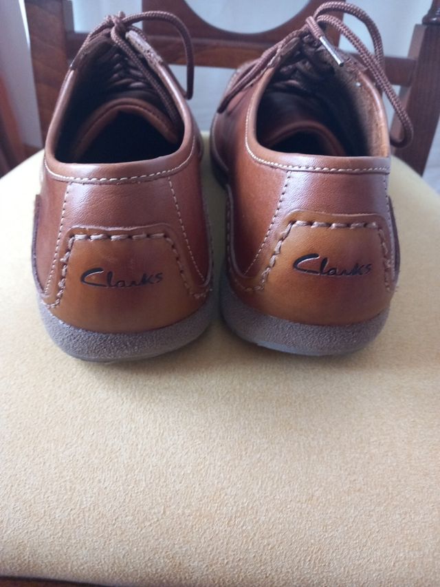Zapatos Clark Piel Marrón