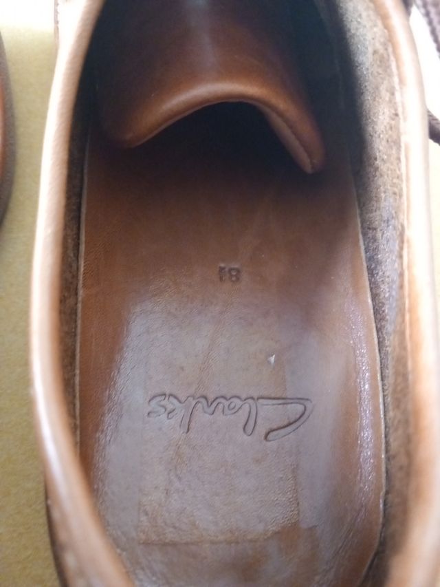 Zapatos Clark Piel Marrón