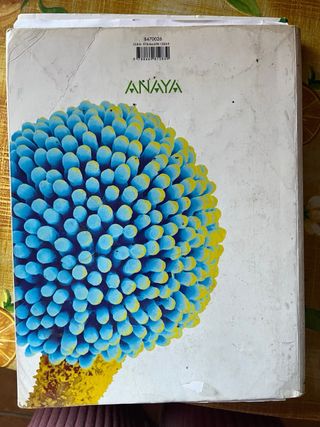 libro Biología 2 de bachillerato editorial anaya