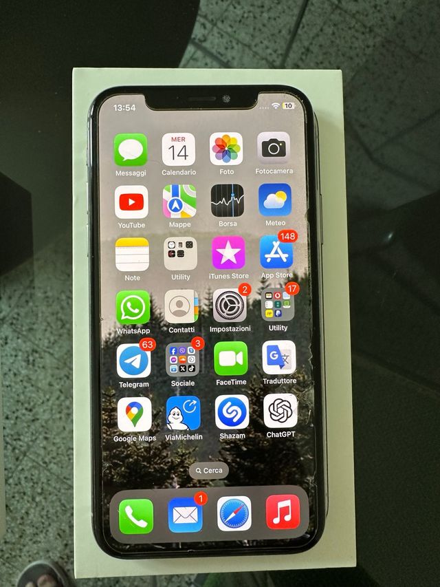 iPhone XS 256GB - Silver/Grigio Spazio