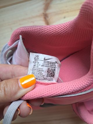 Botas Nike Academy niño rosa - talla 34