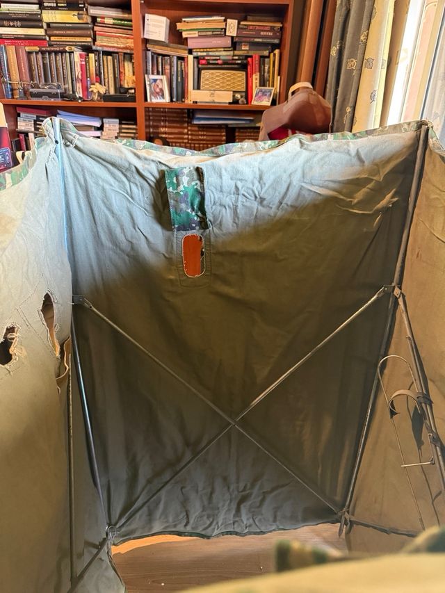 Puesto de cacería y reclamo perdíz