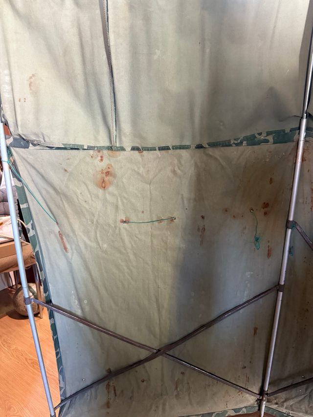 Puesto de cacería y reclamo perdíz