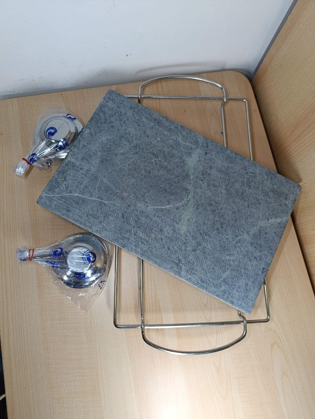 Griglia pietra ollare verde - Tavolo