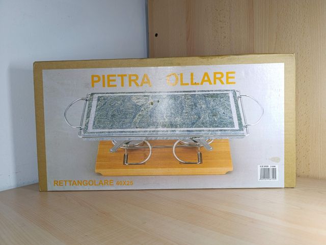 Griglia pietra ollare verde - Tavolo