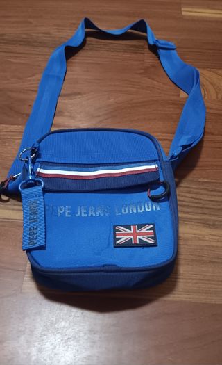 Bandolera Pepe Jeans London azul