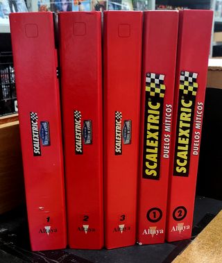 Archivadores Scalextric: Rallies & Duelos