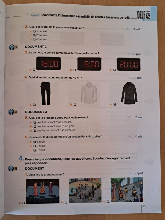 DELF junior/scolaire A2 Nouveau format d'épreuv...