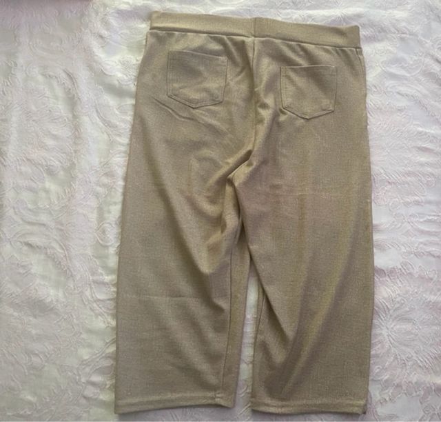 Pantaloncini beige donna 2XL/3XL