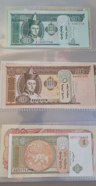 ALBUM DE BILLETES DEL MUNDO 