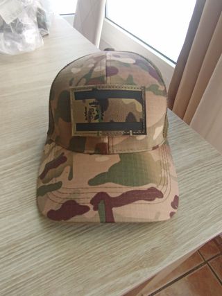 Gorra militar camuflaje