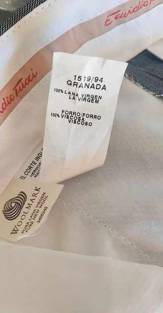 Traje Emidio Tucci Gris