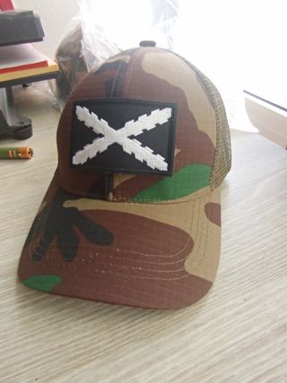 Gorra militar camuflaje