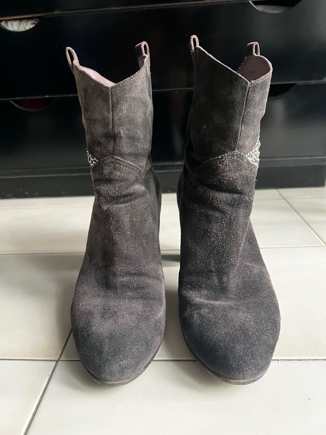 Stivali in velluto Marrone, taglia 40