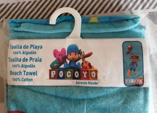 Pocoyó submarinista  Toalla Playa Pato Elly Pulpo