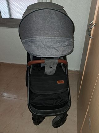 Silla paseo bebé ligera gris