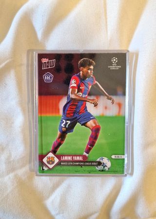 Lamine Yamal Rookie Carta Topps
