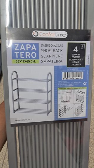 Zapatero Metálico Confortime - 4 Niveles