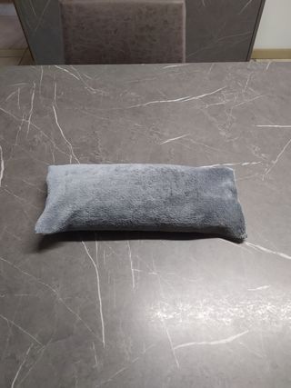 Cuscino vasca grigio in pile