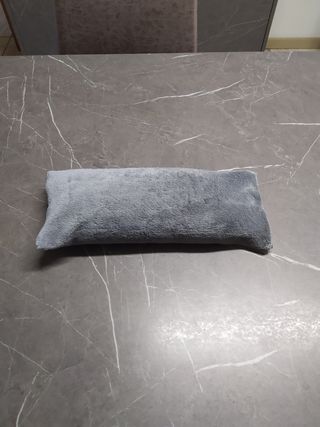 Cuscino vasca grigio in pile