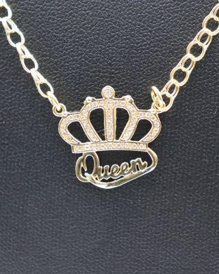 GARGANTILLA CORONA QUENN 18K
