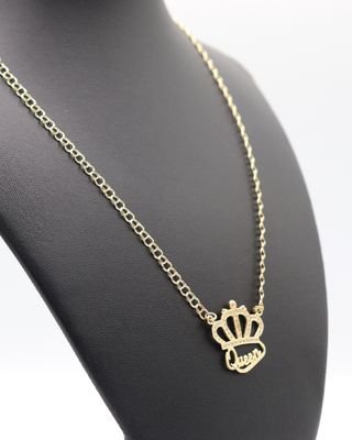 GARGANTILLA CORONA QUENN 18K