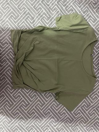 camiseta-top verde