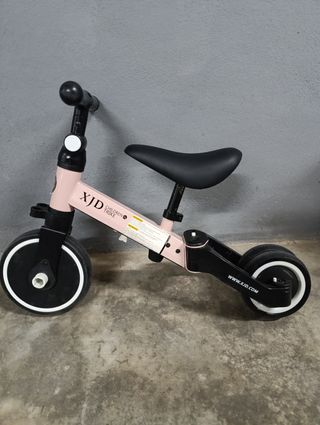 Bicicleta triciclo infantil convertible
