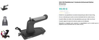 Asiento Kid-Sit para carrito plataforma)
